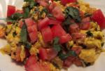 American Akoori  Scrambled Eggs parsi Dinner