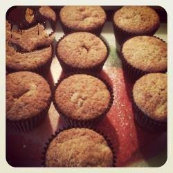 Australian Muffins Apples and Raisins Dessert