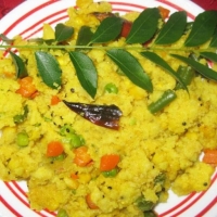 Pakistani Rava Uppama Dinner