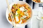 Korean Kimchi Fried Rice With Bacon And Eggs Recipe Dinner