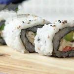 Japanese California Roll or Sushi California Dinner