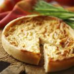 Swiss Bacon and Cheese Quiche 1 Appetizer