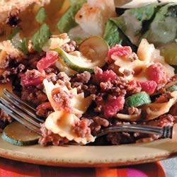 American Beef and Parmesan Pasta Recipe Appetizer