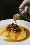 American Pumpkin Pancakes With Sticky Maple Pecans Recipe Breakfast