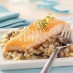 Australian Salmon with Herb and Cirtus Orzo Appetizer