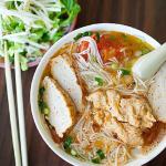 Vietnamese Bun Rieu Cua  Vietnamese Crab and Tomato Noodle Soup Appetizer