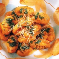 Italian Pumpkin Gnocchi With Sage Butter Appetizer