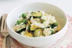 American Zucchini Pea And Mint Risotto Recipe Appetizer