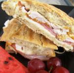 Australian Chicken Cordon Blue Panini Appetizer