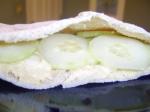 American Hummus Sandwich Appetizer