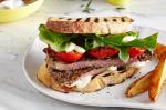 Grilled Rosemary Steak Sandwiches Recipe recipe