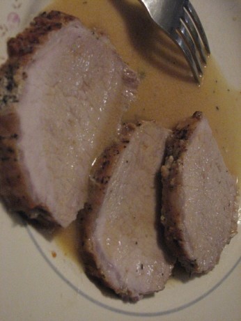 French Roti De Porc Au Lait  Pork Loin With Whole Milk Appetizer