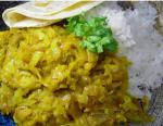 American Dopiaza pork Curry With Onions Dinner