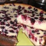 Italian Cheesecake with Berries Dessert
