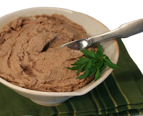 French Pastured Chicken Liver Pate Appetizer