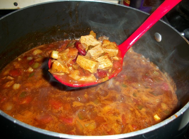 Australian Chuckwagon Chili En Dinner