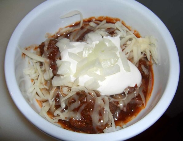 Australian Barbaras Famous Chili Dinner