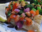 Australian Cod With Mediterranean Salsa Dinner