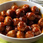 American Sweet and Spicy Asian Meatballs Appetizer