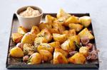 Australian Roast Duck Fat Potatoes Recipe Appetizer
