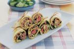 Australian Lamb And Artichoke Pesto Wrap Recipe Appetizer