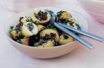 Australian Potato Mint and Olive Salad Recipe Appetizer