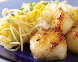 Canadian lemon and garlic pasta Dinner