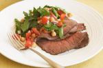 Moroccan Rare Roast Beef With Moroccan Salad Recipe Dinner
