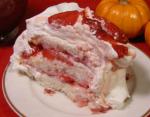 American Strawberry Angel Cake 1 Dessert