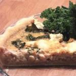 Quiche the Kale and Goat Cheese recipe