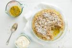 American Apple and Passionfruit Crumble Recipe Appetizer