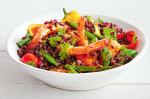 American Black Rice Prawn And Asparagus Stirfry Recipe Appetizer