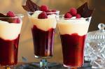 American Raspberry Brownie Trifles Recipe Dessert