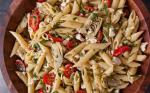 American Cold Pasta Salad with Baby Artichokes pinninos Kin Iscarzofa Recipe Appetizer