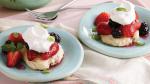 American Mini Berry Shortcakes Dessert