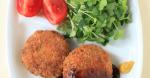 American Yummy and Juicy and Deep Fried Ground Meat Patties with Cabbage 1 Appetizer
