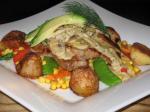 Canadian Veal Chops With Avocado Appetizer