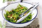 British Snow Peas With Ginger and Chilli Recipe Appetizer