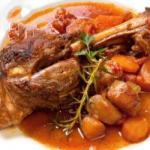 American Leg of Lamb with Red Wine Appetizer