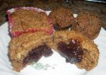 Canadian Jam Filled Oat Bran Muffins Dessert