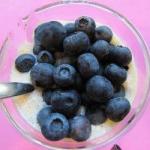 British Tapioca to the Blueberry Dessert