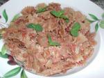 Bucatini Alla Lipari bucatini With Nut Pesto and Tomato Sauce recipe