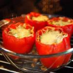 French Peppers Stuffed Dessert