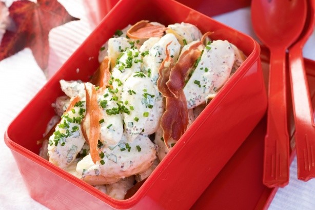 Australian Creamy Potato Salad With Crisp Prosciutto Recipe Appetizer