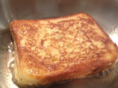 French Savoury French Toast Appetizer