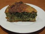 French Spinach Cheesecake Appetizer