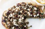 Australian Middle Eastern Lamb and Cranberry Pizzas Recipe Dinner