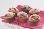 Australian Lowfat Raspberry and Orange Friands Recipe Dessert