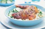 Australian Tikka Chicken With Pea and Coriander Pilaf Recipe Appetizer