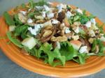 British Mushroom Apple and Goat Cheese Salad Breakfast